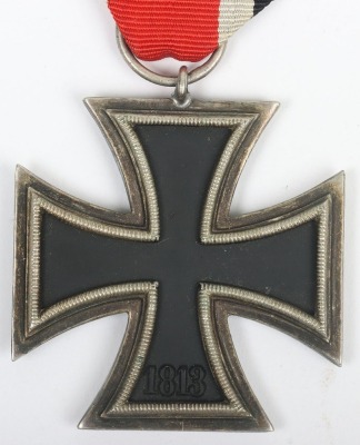 1939 Iron Cross 2nd Class Round 3" Thick Variant by Deschler & Sohn - 5