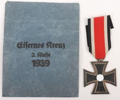 1939 Iron Cross 2nd class by Grossmann & Co, Straight Arm Variant