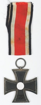 1939 Iron Cross 2nd Class by Frank & Reif &Uuml;bergro&szlig;e" Cut Down Frame "Little Brother" Variant"