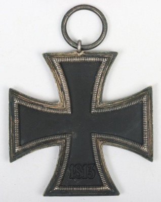 1939 Iron Cross 2nd Class by Frank & Reif &Uuml;bergro&szlig;e" Cut Down Frame "Little Brother" Variant" - 5