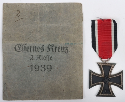 1939 Iron Cross 2nd Class by Klein & Quenzer A.G.; Idar/Oberstein - 2