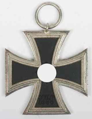1939 Iron Cross 2nd Class by Wilhelm Deumer, L&uuml;denscheid