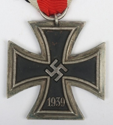 1939 Iron Cross 2nd Class by Arbeitsgemeinschaft der Hanauer Plakettenhersteller, Hanau - 3