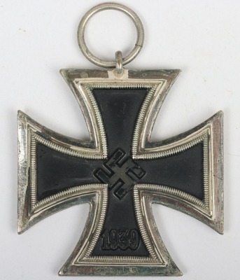 1939 Iron Cross 2nd Class by C.E. Juncker, Berlin, zinc core - 3