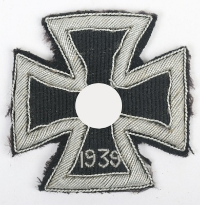 Scarce 1939 Cloth Variant of the Iron Cross 1st Class