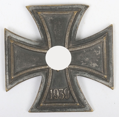 1939 Iron Cross 1st Class by C.E. Juncker, Berlin