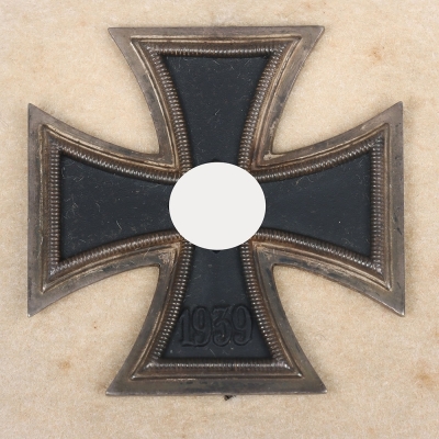 1939 Cased Iron Cross 1st Class by Wilhelm Deumer, Ludenscheid