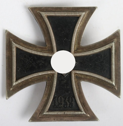 1939 Cased Iron Cross 1st Class by Rudolf W&auml;chtler & Lange, Mittweida