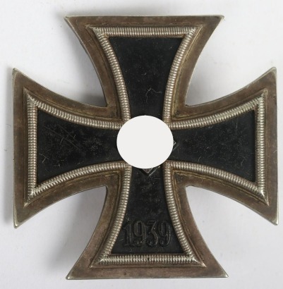 1939 Cased Iron Cross 1st Class by Rudolf W&auml;chtler & Lange, Mittweida