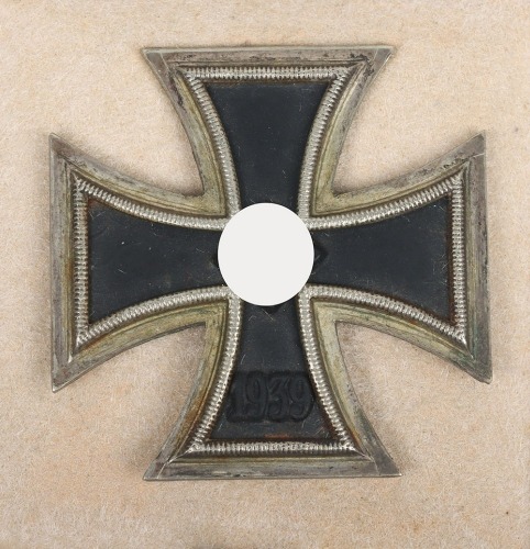1939 Cased Iron Cross 1st Class by Paul Meybauer, Berlin
