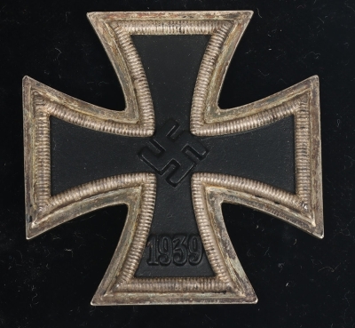 1939 Cased Iron Cross 1st Class by Fritz Zimmermann, Stuttgart - 2