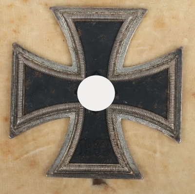 1939 Cased Iron Cross 1st Class by C.F. Zimmermann, Pforzheim