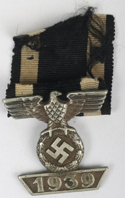 1939 Bar to the Iron Cross 2nd Class by Ziemer & Sohne, Oberstein. - 2