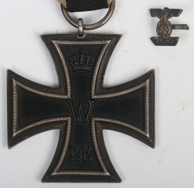 1939 Bar to the Iron Cross 2nd Class and 1914 Iron Cross 2nd Class Combination - 4