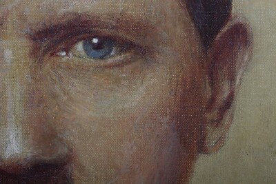 Portrait Painting of Adolf Hitler by Renowned Austrian Portrait Artist Tom von Dreger (1868-1948) - 7