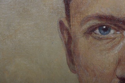 Portrait Painting of Adolf Hitler by Renowned Austrian Portrait Artist Tom von Dreger (1868-1948) - 9