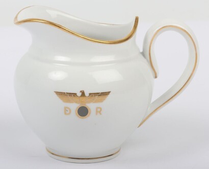 Third Reich Deutsche Reichsbahn Porcelain Milk Jug from Adolf Hitler's Personal Dining Wagon Sonderzug 10 202,
