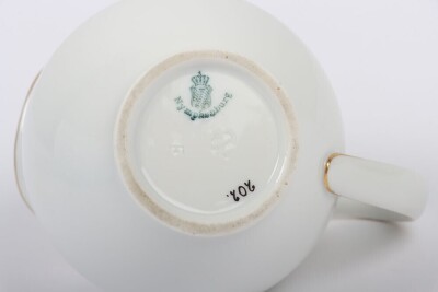 Third Reich Deutsche Reichsbahn Porcelain Milk Jug from Adolf Hitler's Personal Dining Wagon Sonderzug 10 202, - 4