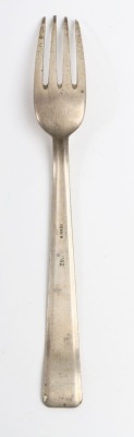 Third Reich Deutsche Reichsbahn Fork from Adolf Hitlers 1st Class Dining Wagon 10-241, - 4