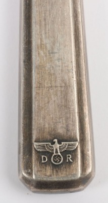 Third Reich Deutsche Reichsbahn Desert Knife from Adolf Hitlers First Class Dining Wagon 10-242 - 3