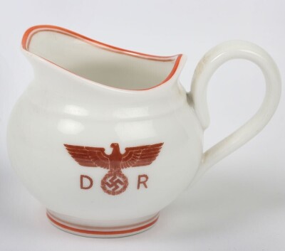 Third Reich Deutsche Reichsbahn Dining Wagon Small Milk Jug - 2