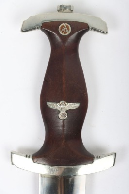 Third Reich SA (Sturmabteilung) Dagger by F Herder with Mint Condition Blade, - 3