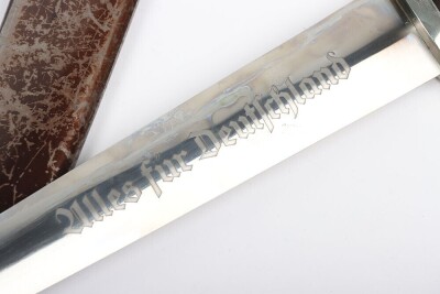Third Reich SA (Sturmabteilung) Dagger by F Herder with Mint Condition Blade, - 6