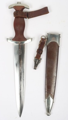 Third Reich SA (Sturmabteilung) Dress Dagger with Three Piece Hanger by Karl Heidelberg, Solingen, - 7