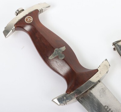 Third Reich SA (Sturmabteilung) Dress Dagger by Arthur Evertz, Stahlwarenfabrik, - 4