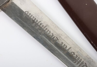 Third Reich SA (Sturmabteilung) Dress Dagger by Arthur Evertz, Stahlwarenfabrik, - 8
