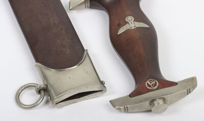 Third Reich SA (Sturmabteilung) Dress Dagger by E & F Horster, Solingen, - 5