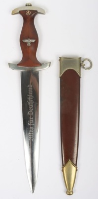 Third Reich SA (Sturmabteilung) Dress Dagger by Paul Seilheimer, Solingen,