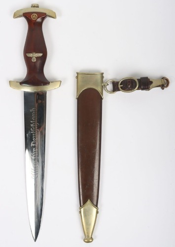 Third Reich SA (Sturmabteilung) Dress Dagger by Crud Jacobs, Solingen-Grafrath,
