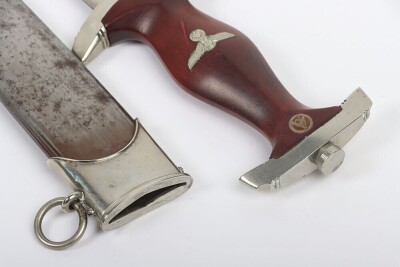 Third Reich SA (Sturmabteilung) Dress Dagger with Dedication to Blade for the Opening of the Adolf Hitler Bridge across the Rhine River at Krefeld-Uerdingen on 7th June 1936, - 8