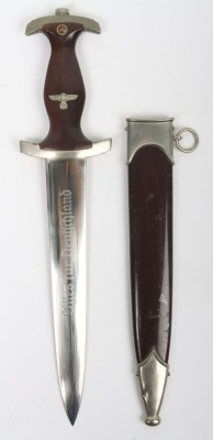 Third Reich SA (Sturmabteilung) Dress Dagger by F Herder, Solingen,