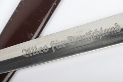 Third Reich SA (Sturmabteilung) Dress Dagger by F Herder, Solingen, - 6