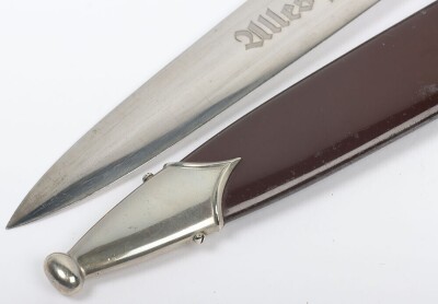Third Reich SA (Sturmabteilung) Dress Dagger by F Herder, Solingen, - 7