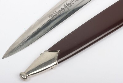 Third Reich SA (Sturmabteilung) Dress Dagger by Puma, Solingen, - 7