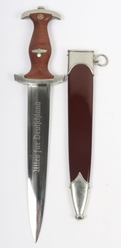Third Reich SA (Sturmabteilung) Dress Dagger by Carl Wusthof, Solingen,