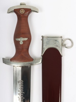 Third Reich SA (Sturmabteilung) Dress Dagger by Carl Wusthof, Solingen, - 3