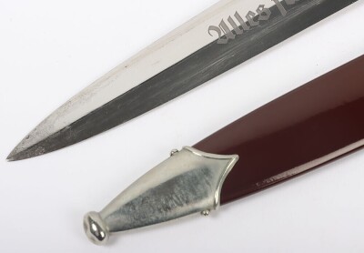 Third Reich SA (Sturmabteilung) Dress Dagger by Carl Wusthof, Solingen, - 6