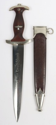 Third Reich SA (Sturmabteilung) Dress Dagger by Ernst Romer, Solingen,