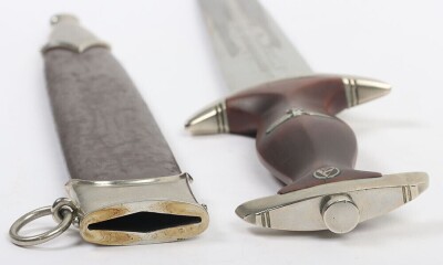 Third Reich SA (Sturmabteilung) Dress Dagger by Ernst Romer, Solingen, - 7