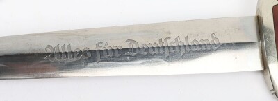 Third Reich SA (Sturmabteilung) Dress Dagger by Ernst Romer, Solingen, - 8