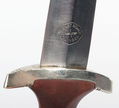 Third Reich SA (Sturmabteilung) Dress Dagger by Ernst Romer, Solingen, - 9
