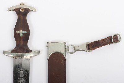 Third Reich SA (Sturmabteilung) Dress Dagger by HCH Krom, Munchen, - 3