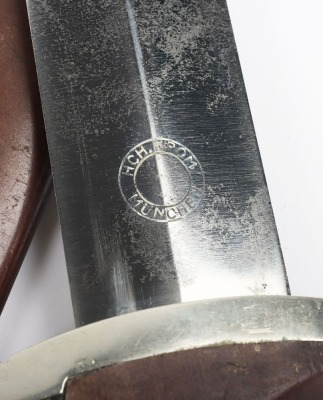Third Reich SA (Sturmabteilung) Dress Dagger by HCH Krom, Munchen, - 9