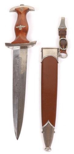 Third Reich SA (Sturmabteilung) Dress Dagger by RZM M7/12 (Waffenfabrik Max Weyersberg - WMW),
