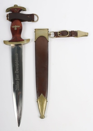 Third Reich SA (Sturmabteilung) Dress Dagger by SMF, Solingen,