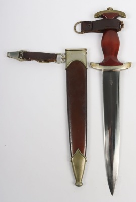 Third Reich SA (Sturmabteilung) Dress Dagger by SMF, Solingen, - 3